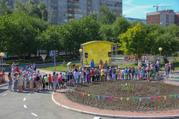 1 июня в Детском автогородке
