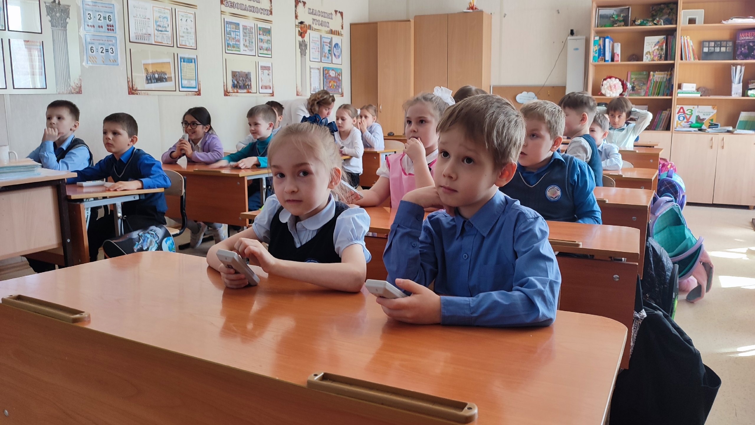 Мобильный автогородок «Школа светофорных наук» в Лицее 28