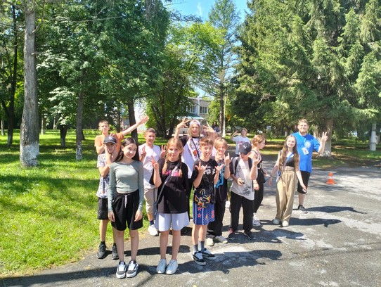 «Школа светофорных наук» в детском оздоровительном лагере